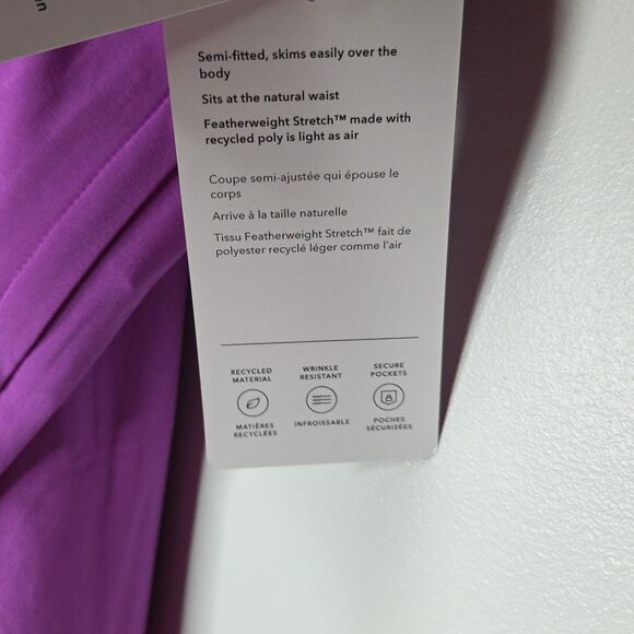 NWT ATHLETA Brooklyn Height Vienna Slim Pant Sz 20 Jazzy Purple #882642-01-2020 - Picture 6 of 10